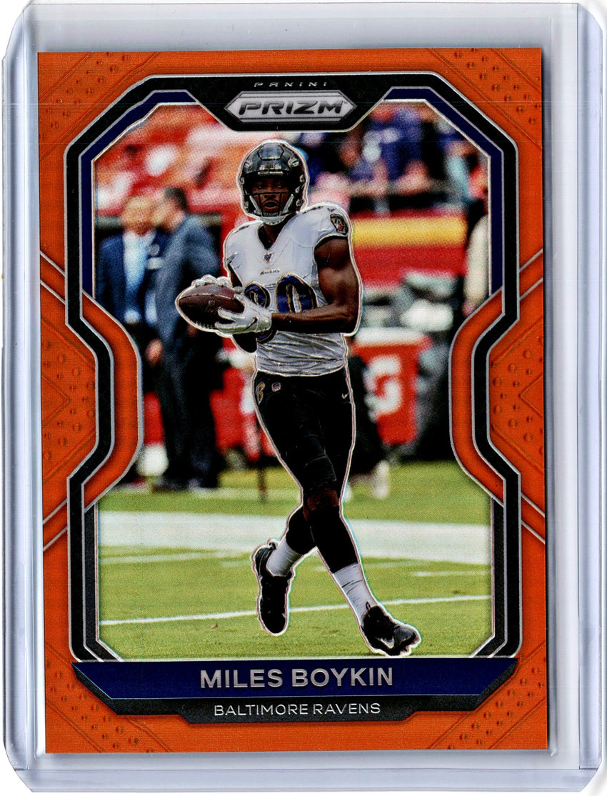 2020 Prizm Football MILES BOYKIN Orange Prizm 246/249-Cherry Collectables