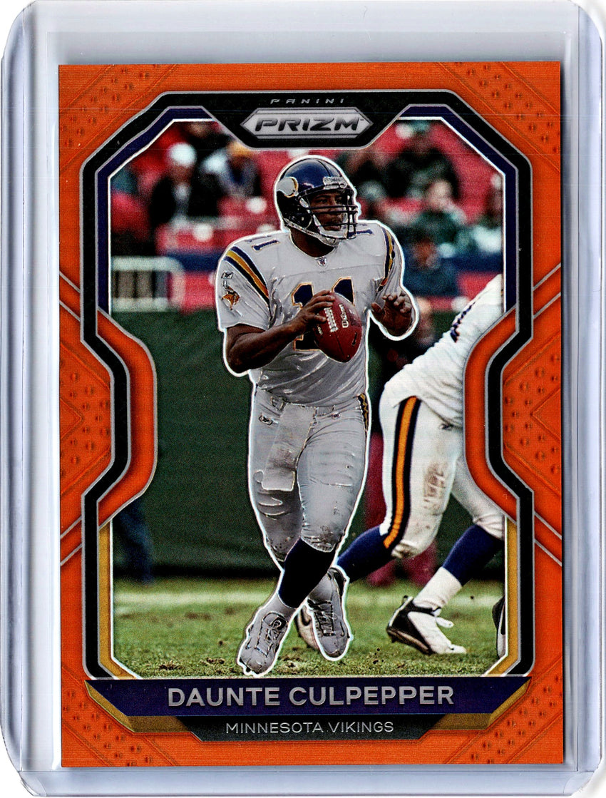 2020 Prizm Football DAUNTE CULPEPPER Orange Prizm 135/249-Cherry Collectables