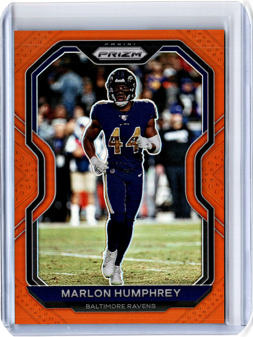 2020 Prizm Football MARLON HUMPHREY Orange Prizm 16/249-Cherry Collectables