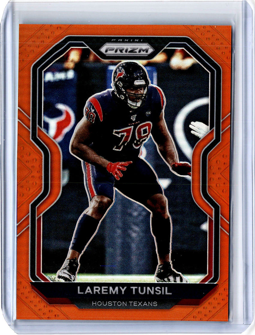 2020 Prizm Football LAREMY TUNSIL Orange Prizm 58/249-Cherry Collectables