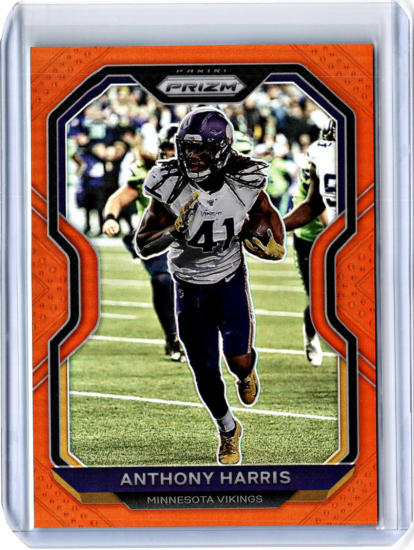 2020 Prizm Football ANTHONY HARRIS Orange Prizm 159/249-Cherry Collectables