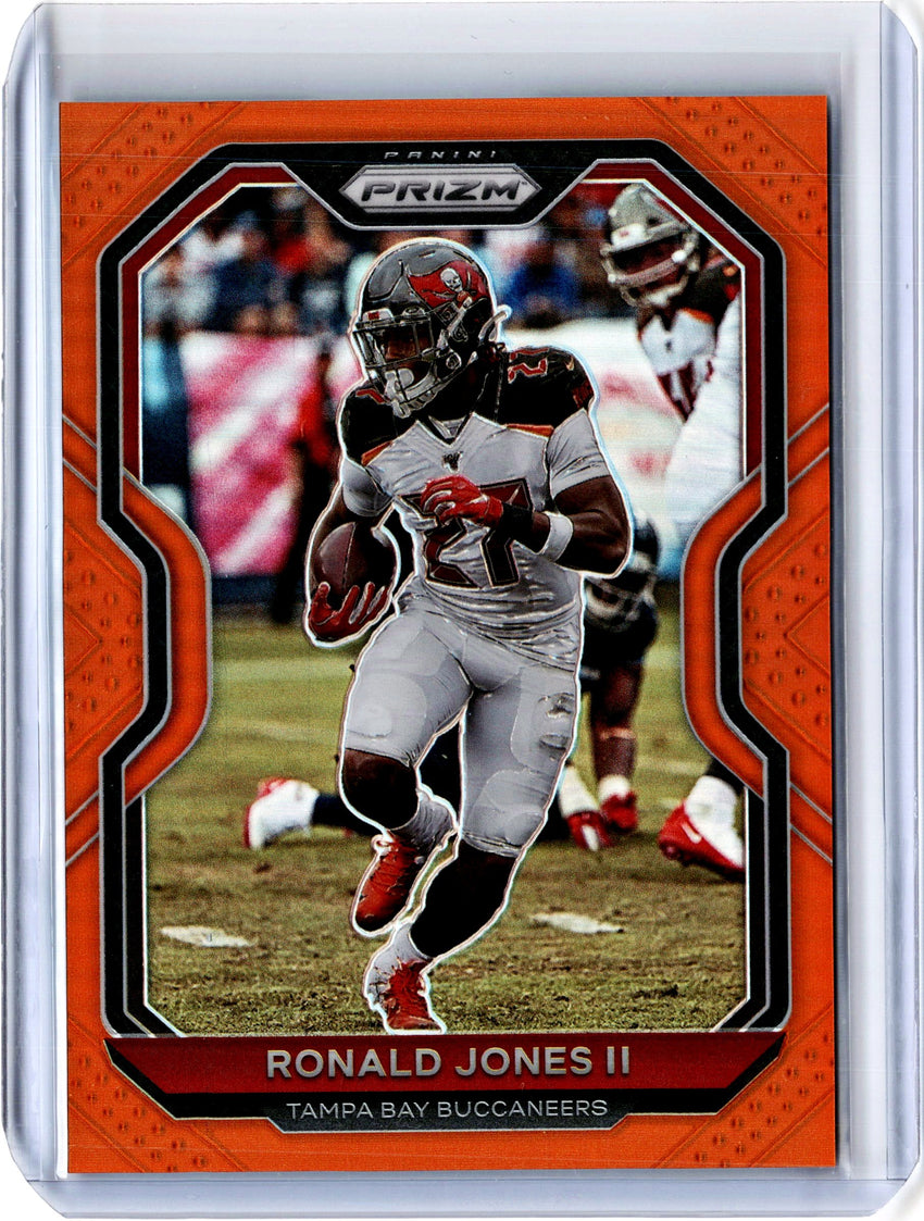 2020 Prizm Football RONALD JONES II Orange Prizm 98/249-Cherry Collectables
