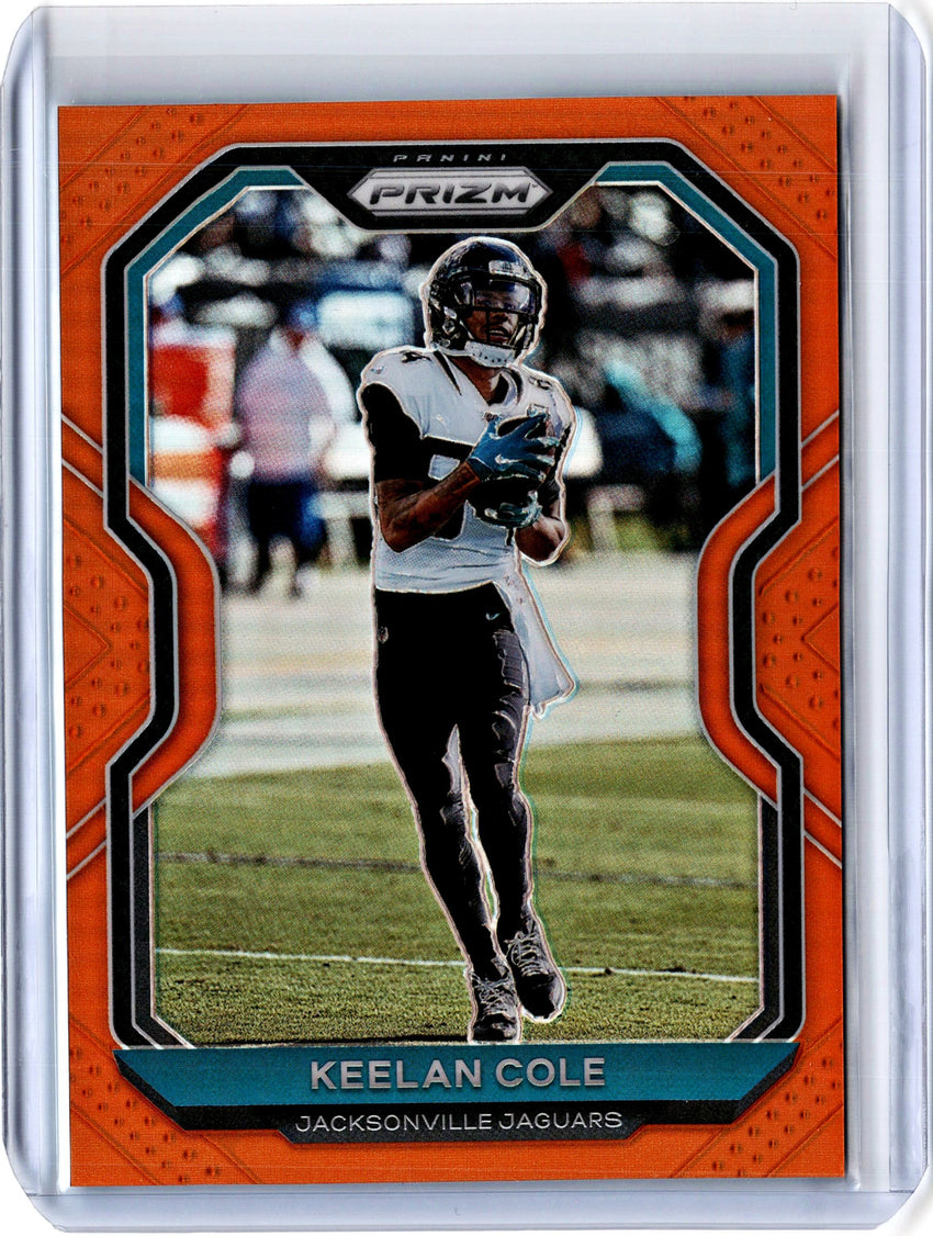 2020 Prizm Football KEELAN COLE Orange Prizm 228/249-Cherry Collectables