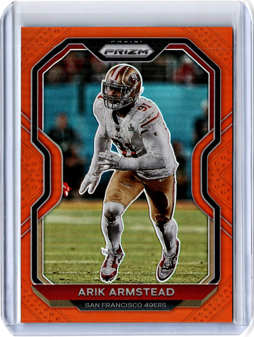 2020 Prizm Football ARIK ARMSTEAD Orange Prizm 112/249-Cherry Collectables