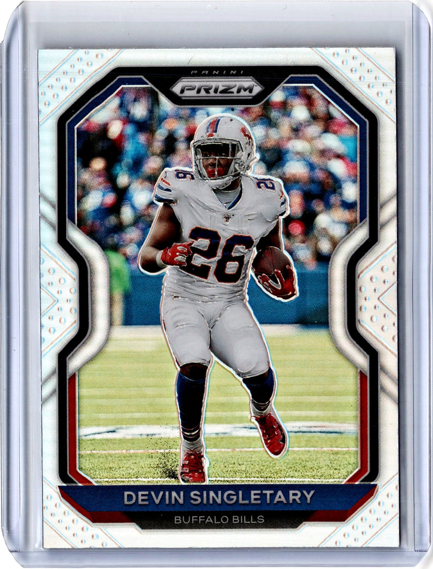 2020 Prizm Football DEVIN SINGLETARY Silver Prizm #2-Cherry Collectables