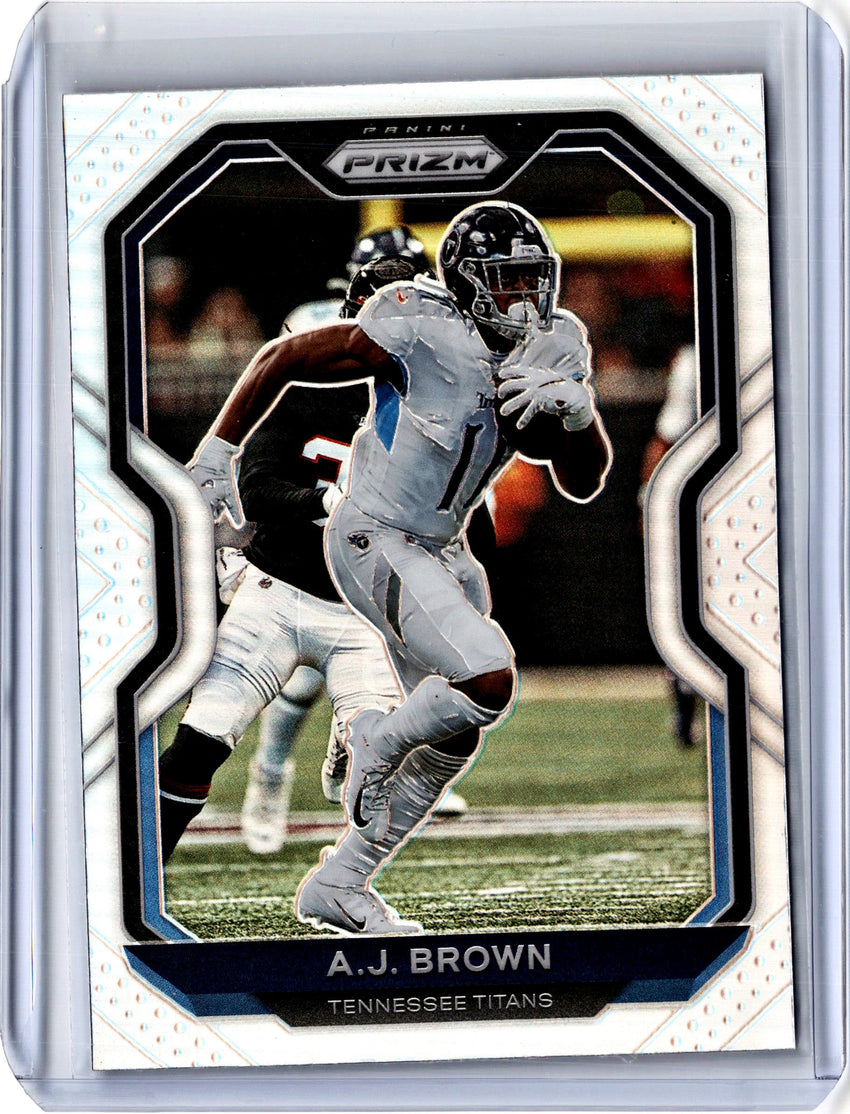 2020 Prizm Football A.J. BROWN Silver Prizm #101-Cherry Collectables