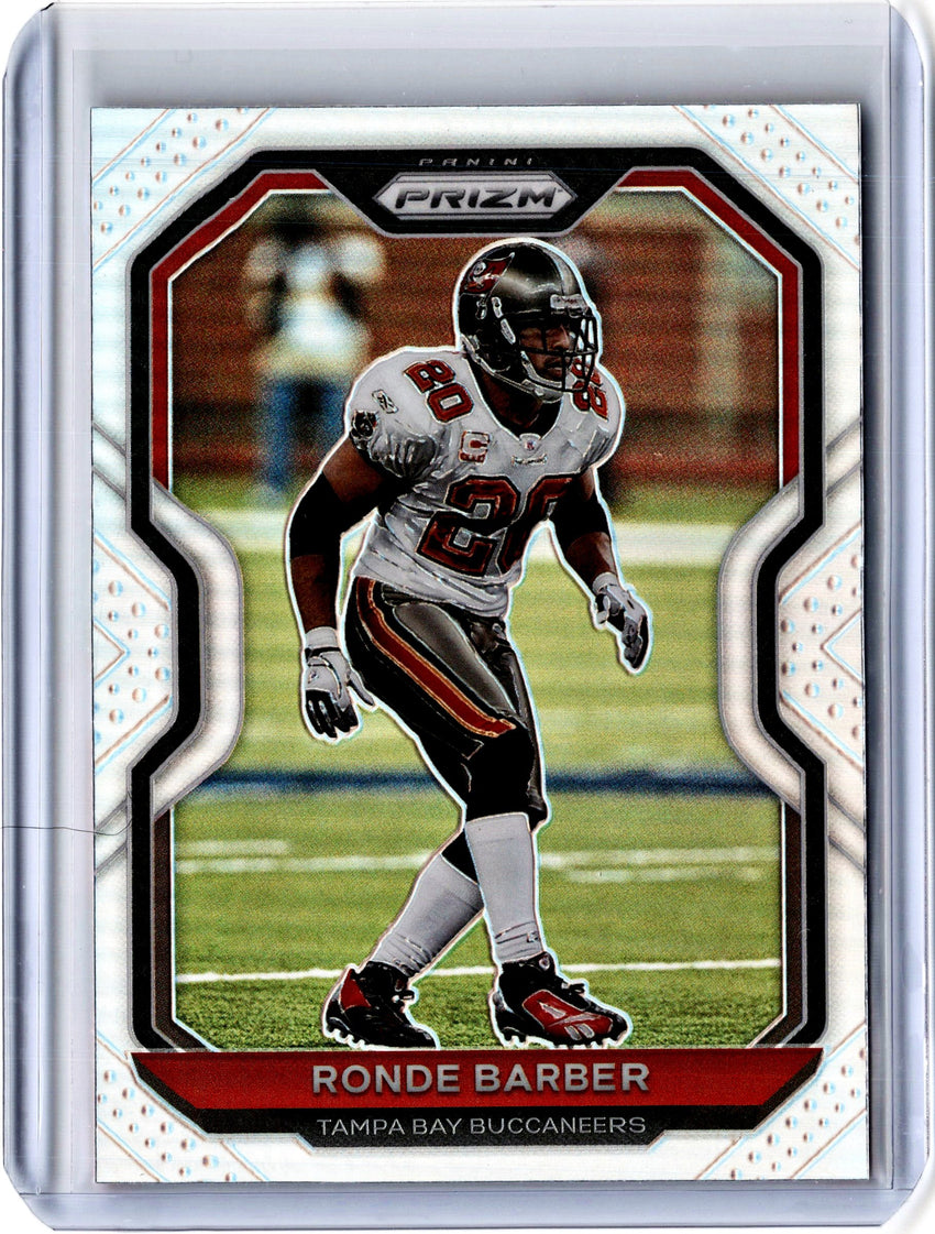 2020 Prizm Football RONDE BARBER Silver Prizm #262-Cherry Collectables