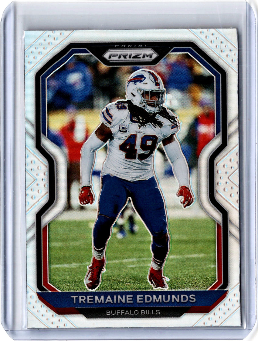 2020 Prizm Football TREMAINE EDMUNDS Silver Prizm #6-Cherry Collectables