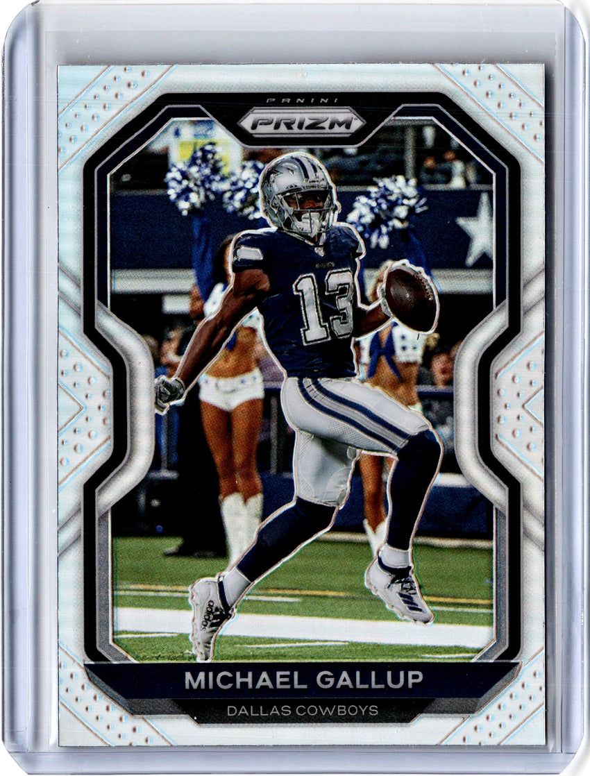 2020 Prizm Football MICHAEL GALLUP Silver Prizm #148-Cherry Collectables
