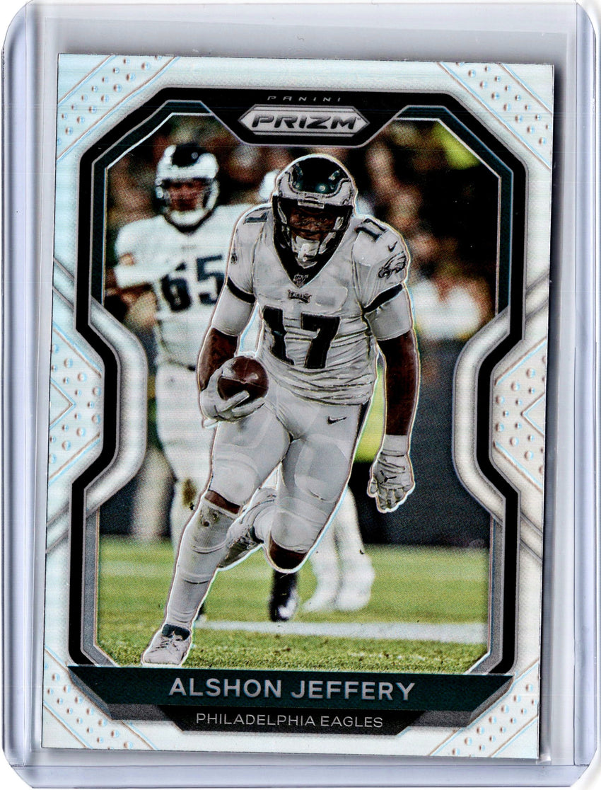 2020 Prizm Football ALSHON JEFFERY Silver Prizm #167-Cherry Collectables