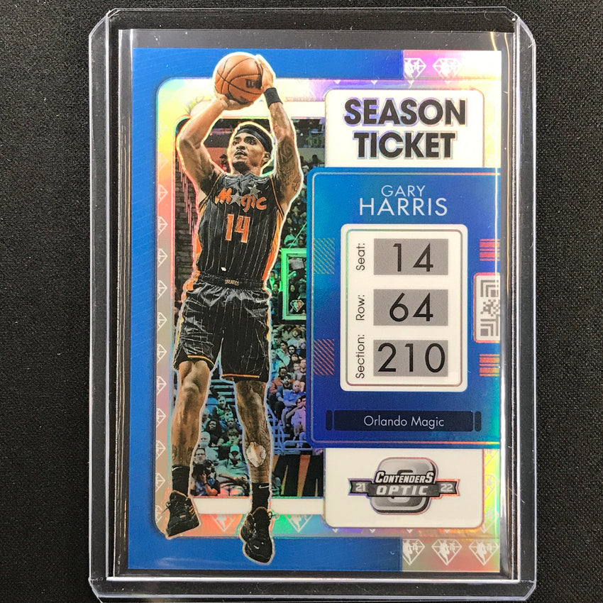 2021-22 Contenders Optic GARY HARRIS Season Ticket 75th Anniversary SP #67