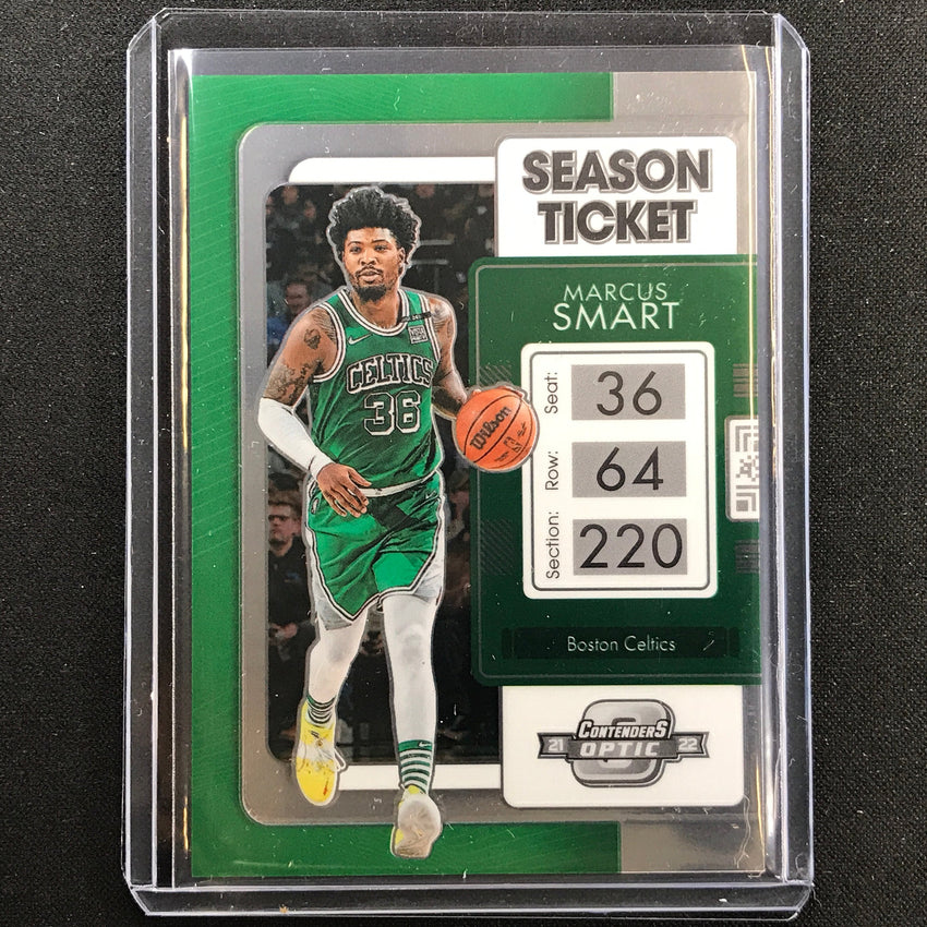 2021-22 Contenders Optic MARCUS SMART Season Ticket Base #4