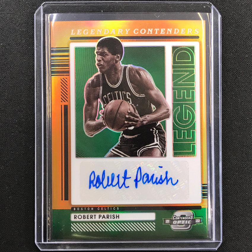 2021-22 Contenders Optic Robert Parish Legendary Contenders Auto Orange 21/25