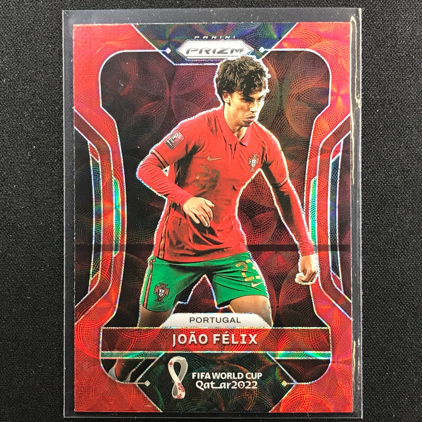 2022 Prizm FIFA World Cup Qatar JOAO FELIX Choice Red Scope #179