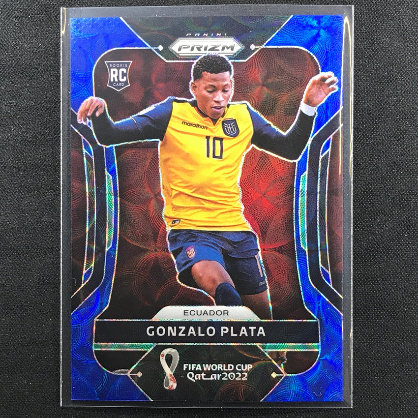 2022 Prizm Fifa World Cup Qatar Gonzalo Plata Rookie Choice Blue 21/135