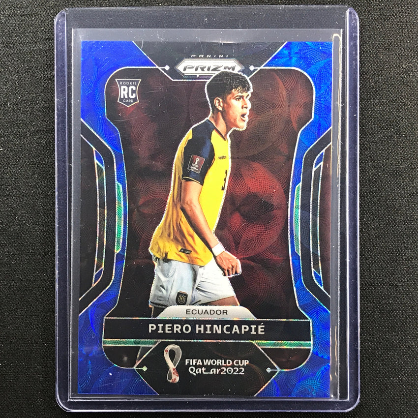 2022 Prizm Fifa World Cup Qatar Piero Hincapie Rookie Choice Blue 90/135