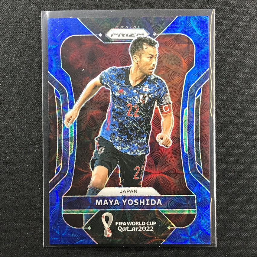 2022 Prizm Fifa World Cup Qatar Maya Yoshida Choice Blue 85/135