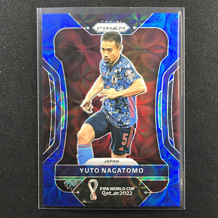 2022 Prizm Fifa World Cup Qatar Yuto Nagatomo Choice Blue 5/135