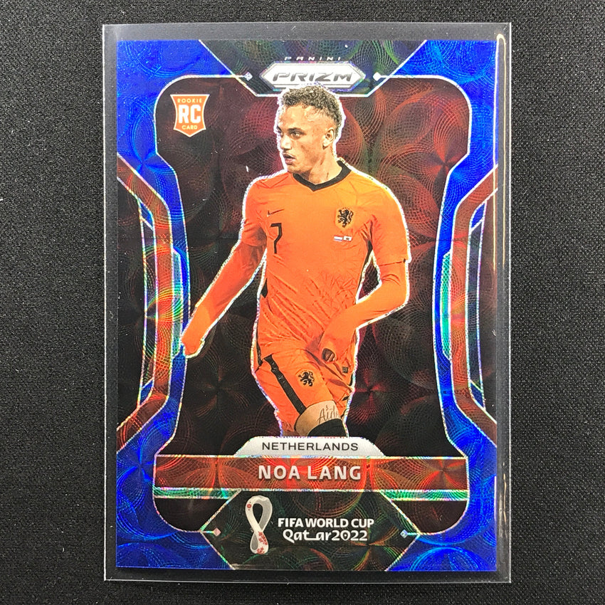 2022 Prizm Fifa World Cup Qatar Noa Lang Rookie Choice Blue 8/135