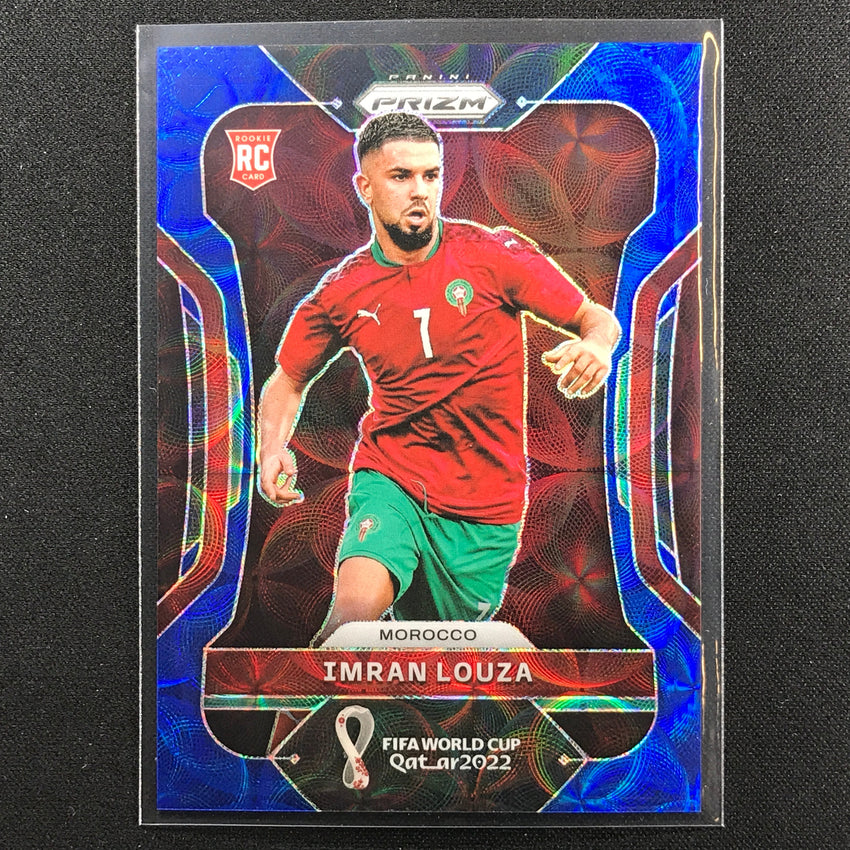 2022 Prizm Fifa World Cup Qatar Imran Louza Rookie Choice Blue 111/135
