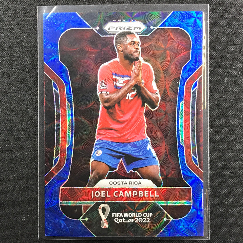 2022 Prizm Fifa World Cup Qatar Joel Campbell Choice Blue 66/135