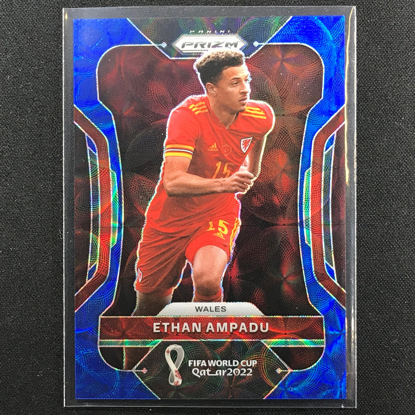 2022 Prizm Fifa World Cup Qatar Ethan Ampadu Choice Blue 58/135