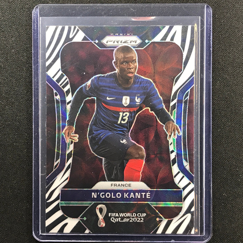 2022 Prizm Fifa World Cup Qatar Ngolo Kante Choice Zebra Ssp No 102