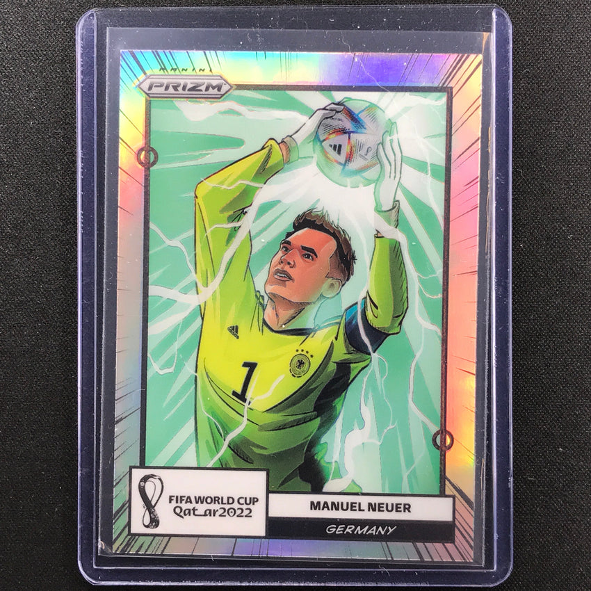 2022 Prizm FIFA World Cup Qatar MANUEL NEUER Manga SSP #9