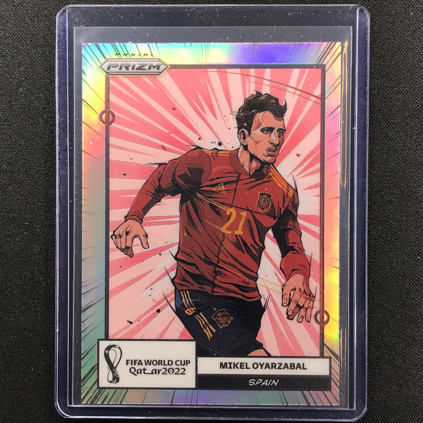 2022 Prizm FIFA World Cup Qatar MIKEL OYARZABAL Manga SSP #20