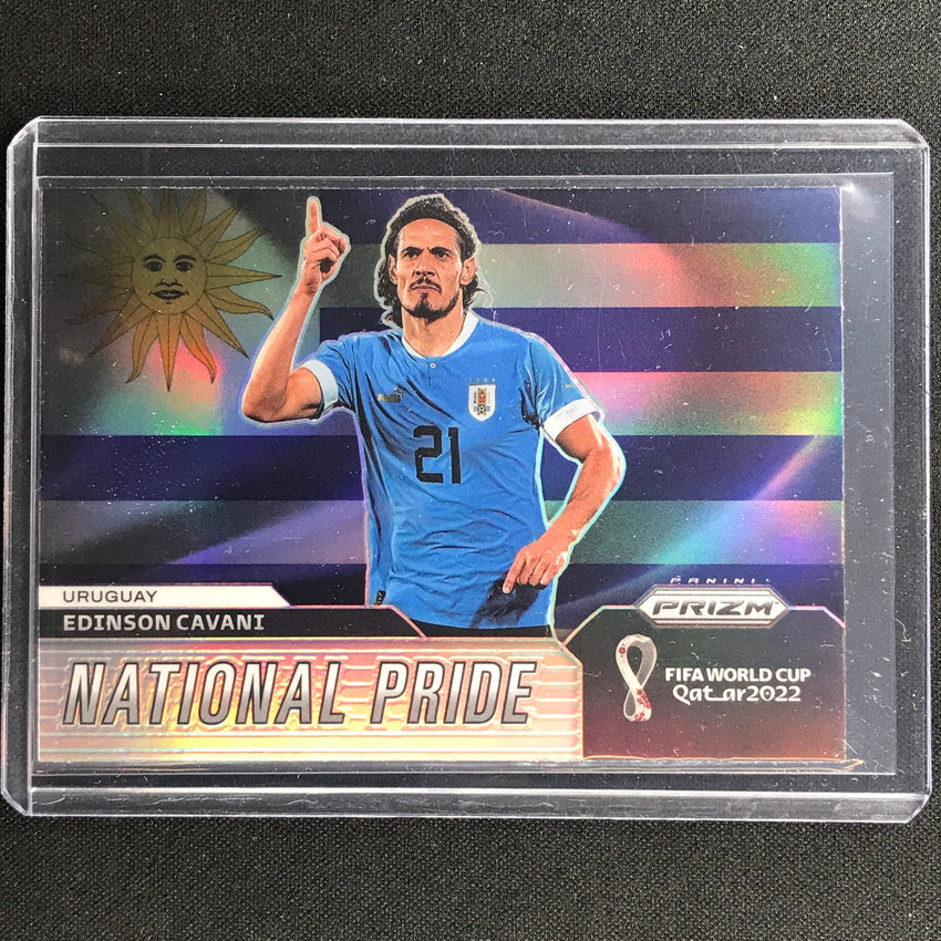 2022 Prizm FIFA World Cup Qatar EDISON CAVANI National Pride SSP #29