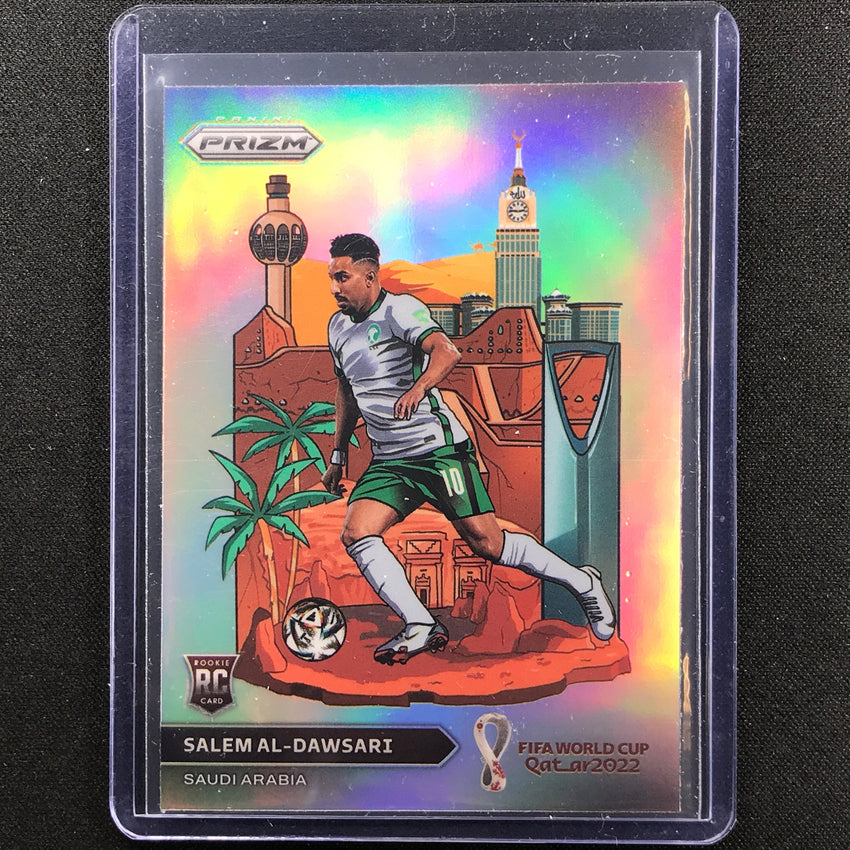 2022 Prizm FIFA World Cup Qatar SALEM AL-DAWSARI Rookie National Landmarks #22