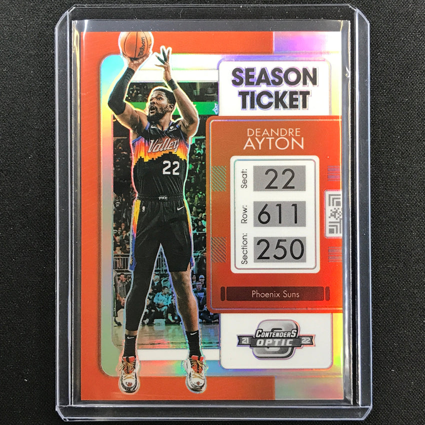 2021-22 Contenders Optic DEANDRE AYTON Season Ticket Silver Prizm #32
