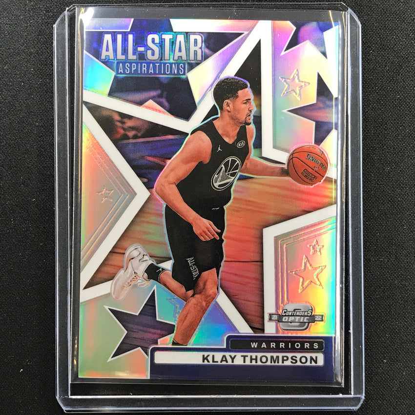 2021-22 Contenders Optic KLAY THOMPSON All-Star Aspirations Silver Prizm #21