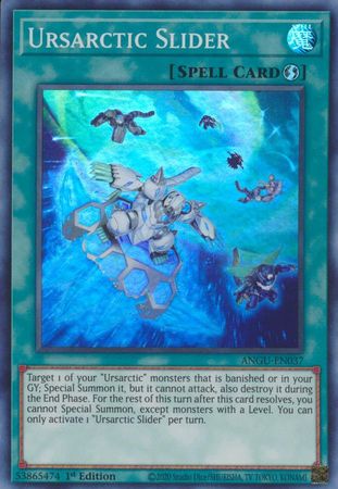 Ursarctic Slider - ANGU-EN037 - Super Rare 1st Edition