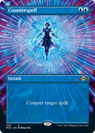 Counterspell 308 Alternate Art Borderless