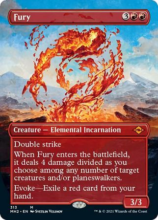 Fury 313 Alternate Art Borderless