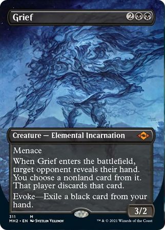 Grief 311 Alternate Art Borderless