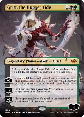 Grist the Hunger Tide 306 Alternate Art Borderless