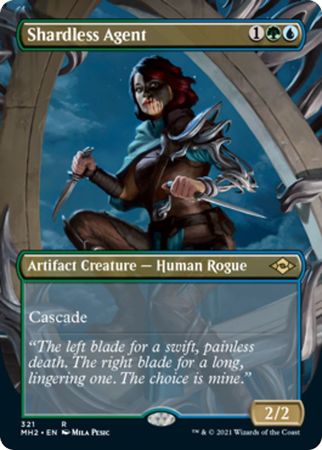 Shardless Agent 321 Alternate Art Borderless