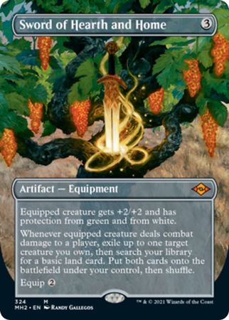 Sword of Hearth and Home 324 Alternate Art Borderless