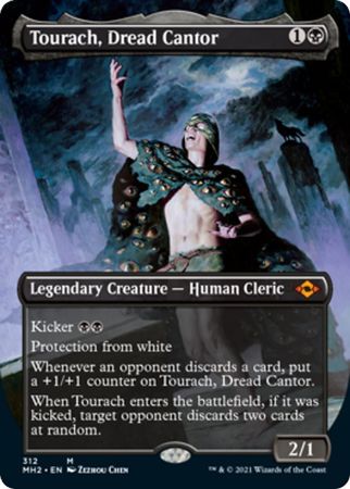 Tourach Dread Cantor 312 Alternate Art Borderless