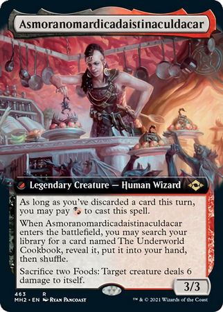EXTENDED ART Asmoranomardicadaistinaculdacar 463 MH2 Modern Horizons 2 