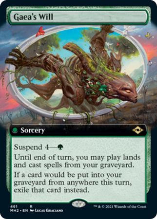 EXTENDED ART Gaea's Will 461 MH2 Modern Horizons 2 