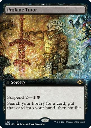 EXTENDED ART Profane Tutor 452 MH2 Modern Horizons 2 