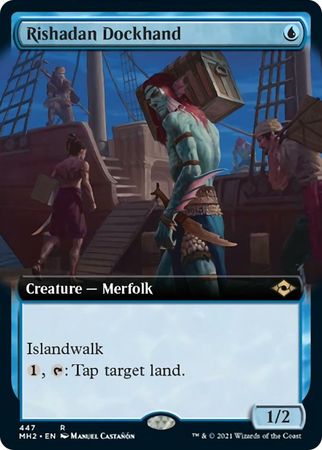 EXTENDED ART Rishadan Dockhand 447 MH2 Modern Horizons 2 