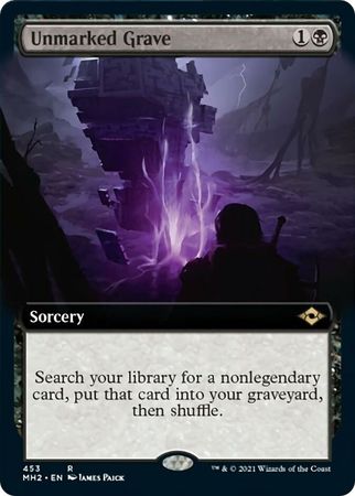 EXTENDED ART Unmarked Grave 453 MH2 Modern Horizons 2 
