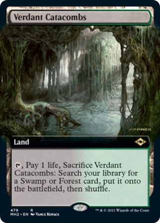 EXTENDED ART Verdant Catacombs 479 MH2 Modern Horizons 2 