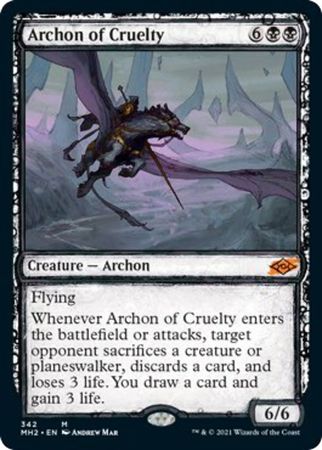 SKETCH Archon of Cruelty 342 - Showcase MH2 Modern Horizons 2