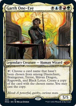 SKETCH Garth One-Eye 365 - Showcase MH2 Modern Horizons 2