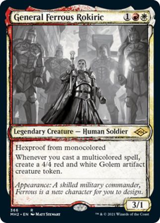 SKETCH General Ferrous Rokiric 366 - Showcase MH2 Modern Horizons 2